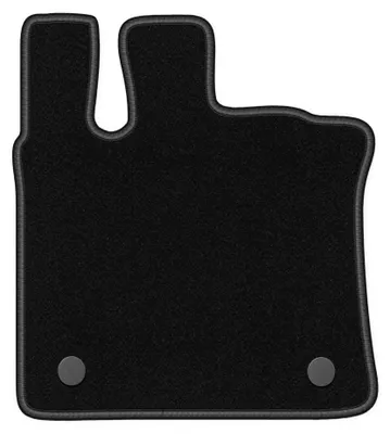 Immagine prodotto di Tappetino guidatore in moquette per Renault Captur II 2020- (crossover) – 1 pezzo, nero, su misura – Wielganizator BASIC