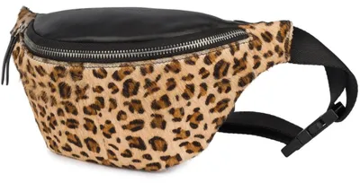 Produktbild von Damenhandtasche aus Leopardenleder, Naturborsten, Beltimore