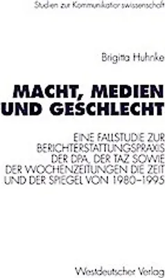 Obrázek produktu pro Macht, Medien und Geschlecht