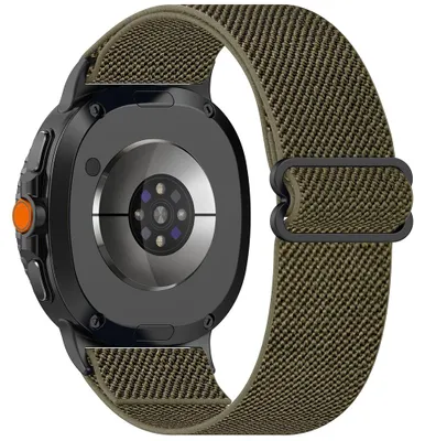 Obrázek produktu pro Techsuit - Watchband (W080) řemínek pro Samsung Galaxy Watch8 40 mm / Watch8 44 mm / Watch8 Classic – tmavý mach