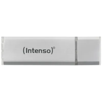Produktbild von Intenso 3521496, 128 GB, USB Typ-A, 2.0, 28 MB/s, Kappe, Silber