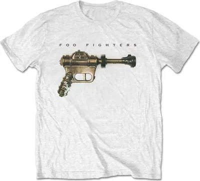 Produktbild von Foo Fighters Ray Gun White L T-Shirt