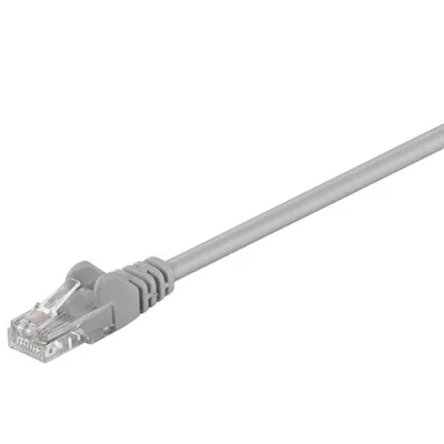 Image de Câble réseau CAT 5e, U/UTP, gris, 50m