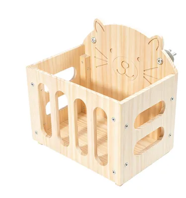 Immagine prodotto di Stazione di alimentazione in legno e fieno per piccoli animali