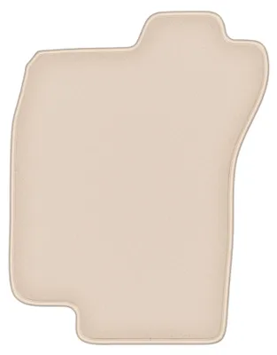 Produktbild von DURBAN Beige Velours-Fahrerfußmatte für Fiat Tempra Kombi, Limousine (1990-1999)