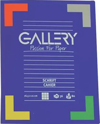 Produktbild von Galerie – Notizbuch, ft 16,5 x 21 cm, liniert, 72 Seiten
