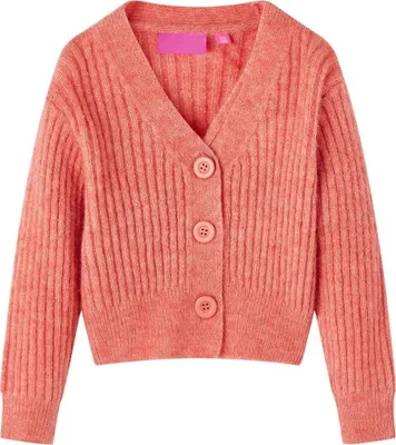 Produktbild von Kinder-Strickjacke Mittelrosa 104