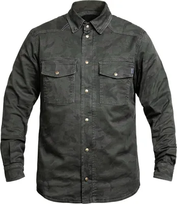 Produktbild von John Doe Motoshirt XTM Motorrad Hemd, camouflage, S