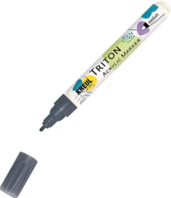Image de KREUL Acrylmarker TRITON Marqueur acrylique graphite