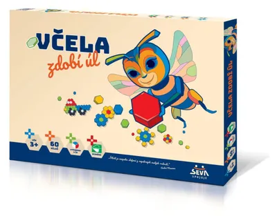 Obrázek produktu pro Včela zdobí úl 60ks mozaika