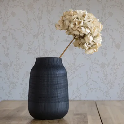 Produktbild von Tapete Lenni Blumen M1-No.11067 Vlies Grau Weiß Tadessi 10.05 m x 0.53 m