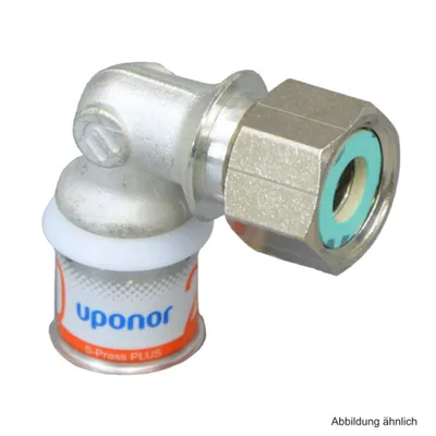 Produktbild von UPONOR S-Press PLUS, Winkelverschraubung, IG 16, G1/2", SN, 1 Stk.