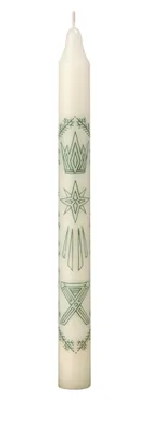 Produktbild von Weihnachtssymbolkerze Elfenbein 190 x Ø 16 mm, 1 Stück