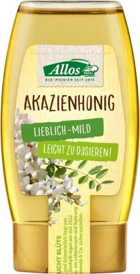 Obrázok produktu pre Allos 305272, Med z divých kvetov, 250 g, EU organic
