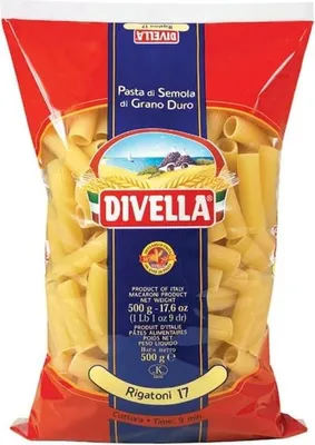 Produktbild von Divella rigatoni 17 cottura 10 minuti da 500 grammi (082677)