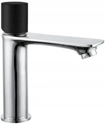 Zdjęcie produktu dla Mexen Royo One bateria umywalkowa, chrom/czarna - 72201-07