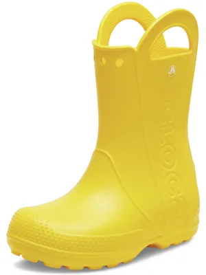 Produktbild von Crocs Unisex Kinder Handle It Rain Boot K Stiefel, Yellow, 34/35 EU