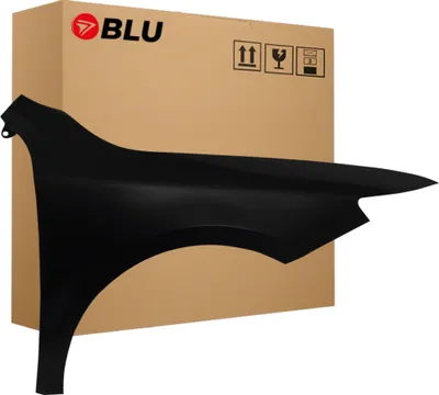 Produktbild von BLU Kotflügel Passend für Skoda Superb II 3T LIFT LF9R Rechts Schwarz SchwarzMagie | 2013-2015 | Vorderseite Vorne | Lackiert | Einbaufertig