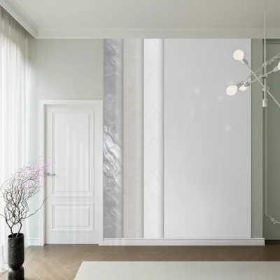 Produktbild von HEXIM Marmorplatten Optik 10 Stück 280x122cm Matt & Glänzend Kunststoff Innen & Außenbereich Granit Steinoptik - Dekorative Wohnzimmerwand Steinoptik Wandverkleidung (34,16 m² HMP01-Glänzend)
