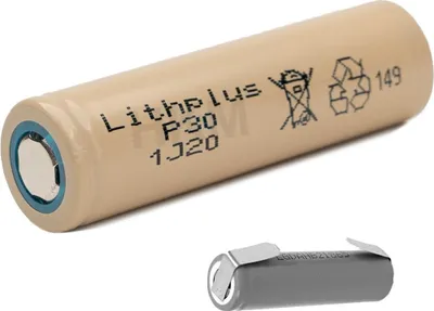 Produktbild von Lithplus L18650-2000mAh - 30A Ersatz Akku für Samsung 20R Lötfahne U