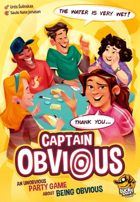 Produktbild von Asmodee Captain Obvious, Brettspiel, 10 Jahr(e), 30 min