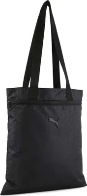 Image de PUMA sac à épaule Pop Tote Puma Black - Graffiti AOP noir