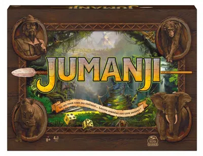 Image de SpinMaster Jeu jumanji rétro - nouvelle édition