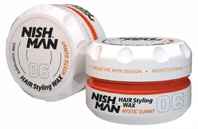 Obrázek produktu pro NISHMAN Stylingový vosk na vlasy, 150 ml - 06 Mystic Bílá