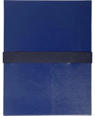 Produktbild von Exacompta 10x Dokumentenmappe dehnbar 1 Klappe Balacronbezug A4 Dunkelblau 626E
