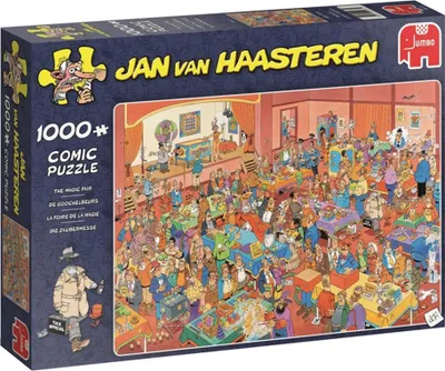Produktbild von Jumbo Spiele Jumbo Jan van Haasteren Die Zauberer Messe 1000 Teile Puzzle (19072)