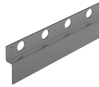 Immagine prodotto di BALNEO, profilo a listello per pendenza, per parete, versione destra, lunghezza 120 cm, in acciaio inossidabile, codice prodotto: D0101050101-1
