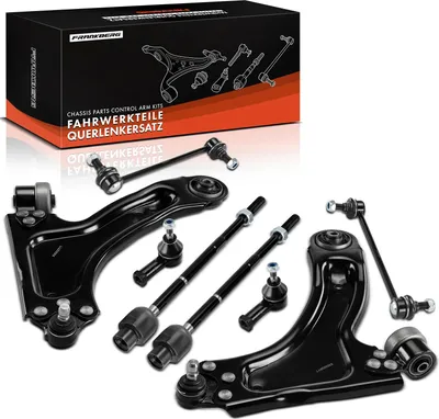 Image de Frankberg 1x Jeu de Bras de Suspension (Essieu Avant) pour Opel Meriva X03 1.2L, 1.4L, 1.6L, 1.7L, 1.8L 2003-2010
