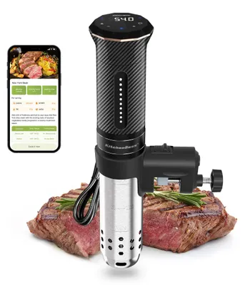 Immagine prodotto di KitchenBoss Sous Vide Garer Stick WiFi: Sonda di precisione Wi-Fi per cottura sottovuoto
