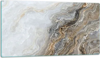 Produktbild von Glasschneidebrett Herdabdeckplatte Glaskeramikkochfeld Universal 52x30 cm Marmor