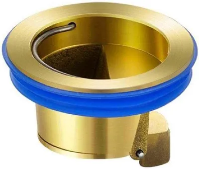 Productafbeelding van Doucheafvoer met terugslagklep - Geurfilterkern - Doucheafvoer met stop - Buiskern - Doucheafvoer - Afvoerset van kunststof, 4,2 x 4,2 x 3 cm