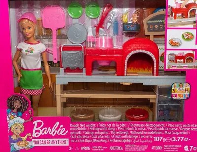 Produktbild von Barbie "Cooking & Baking" Pizzabäckerin Puppe & Spielset