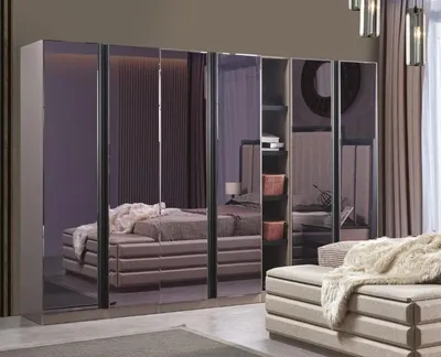 Immagine prodotto di Armadio moderno Camera da letto Armadio grigio Armadi