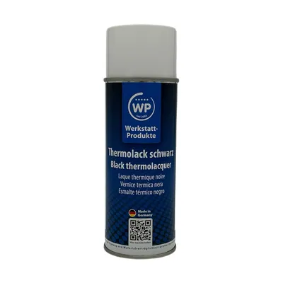 Produktbild von Thermolack schwarz bis 600°C 400ml WP