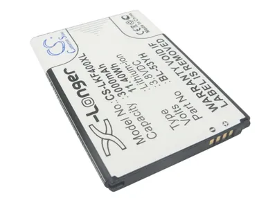 Obrázek produktu pro TECHTEK Baterie kompatibilní s [LG] AKA, D690, D690N, D693, D693N, D830, D850, D850 LTE, D851, D855, D855 LTE, D855AR, D855K, D855P, F400, F490L, G3
