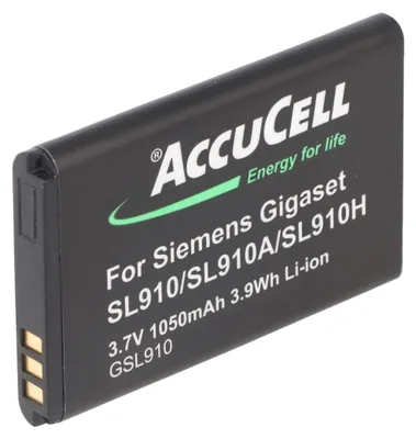 Produktbild von V30145-K1310K-X447 Nachbau Akku von AccuCell passend für Siemens Gigaset SL910, X447