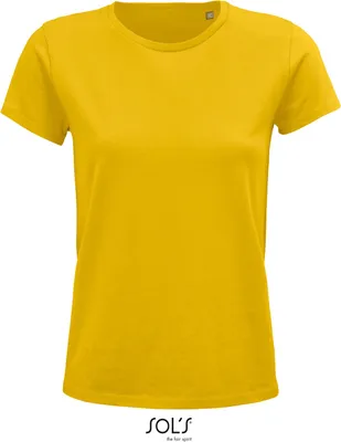 Image de SOLs 03581 | T-shirt femme, Crusader Women T-Shirt, Jersey 150 - Couleur : Gold - Taille : L