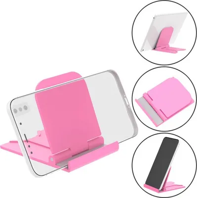 Produktbild von Q11 Autohalterung Handy Halter Falttablette Pink
