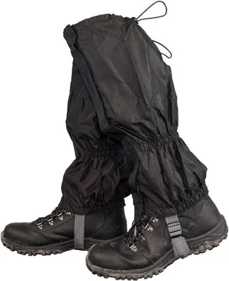 Produktbild von Wasserfeste Wanderschuhe, 1 Pair, schwarz, 40*26cm, mit Reißverschluss und Klettband für Outdoor-Aktivitäten wie Wandern, Klettern und Schneeschuhlaufen.