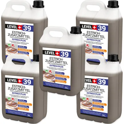 Produktbild von Estrichzusatzmittel 25L Fussbodenheizung Heizestrich - Zementestrich Profi L+39