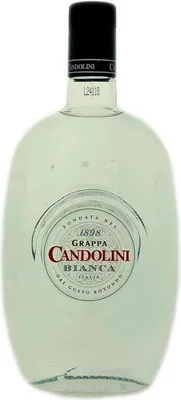 Produktbild von Candolini Grappa Bianca 700ml 40% Vol.