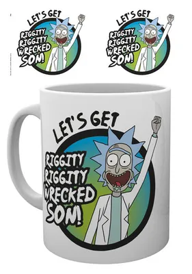 Image de Tasse Rick et Morty « Let's Get Wrecked »