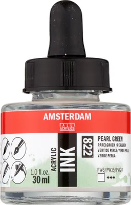 Productafbeelding van Amsterdam 17208220, Groen, 30 ml, 1 stuk, Parelgroen