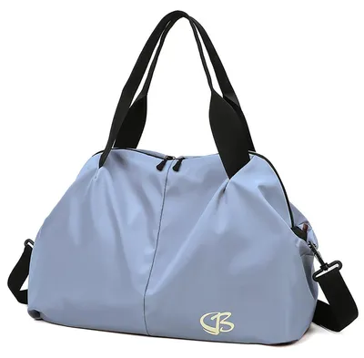 Immagine prodotto di Borsa Sportiva Donna - Borsa da Viaggio Impermeabile - Borsa Sportiva Piccola - Borsa da Palestra - Borsa da Weekend - Borsa Morbida - 45 x 27 x 20 cm