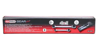 Immagine prodotto di KS TOOLS Chiave a cricchetto a doppio anello 503.4655 Acciaio al cromo-vanadio 340g