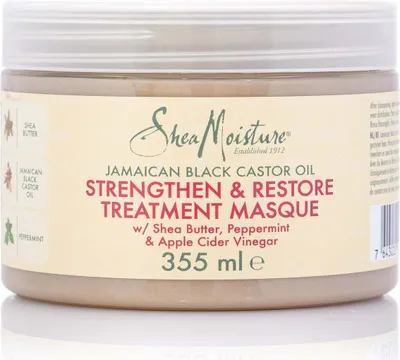 Produktbild von Shea Moisture Jamaican Black Castor Oil Strengthen Grow & Restore Treatment Masque 12oz 340g